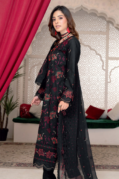 Luxury Fancy Lawn Embroidered Suit | 0425C2-D03