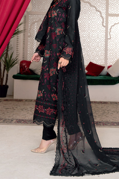 Luxury Fancy Lawn Embroidered Suit | 0425C2-D03