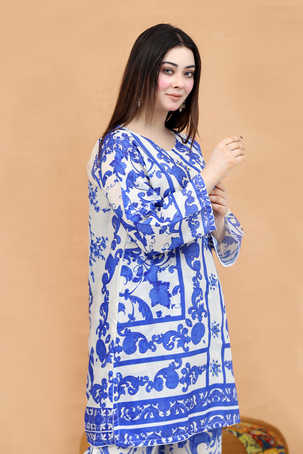 DIGITAL PRINTED SHIRT AND TROUSER SET