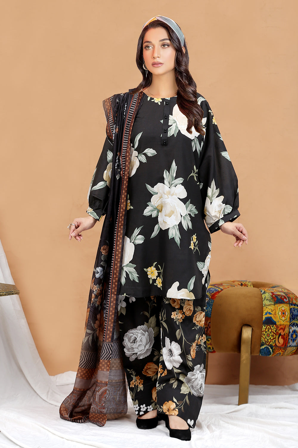 LUXURY DIGITAL PRINTED LAWN SHIRT SET